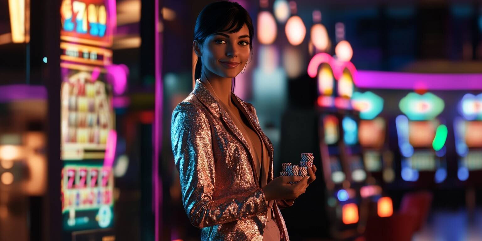 Young woman at Uden Rofus Casino